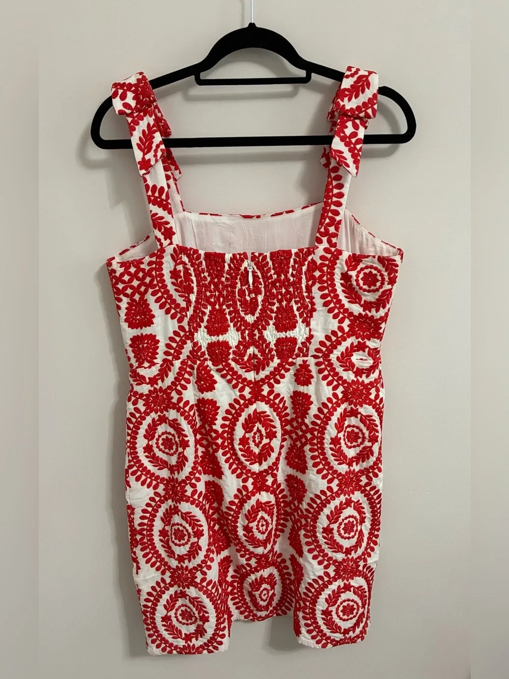 Adelyn Rae Carrie Embroidered Minidress